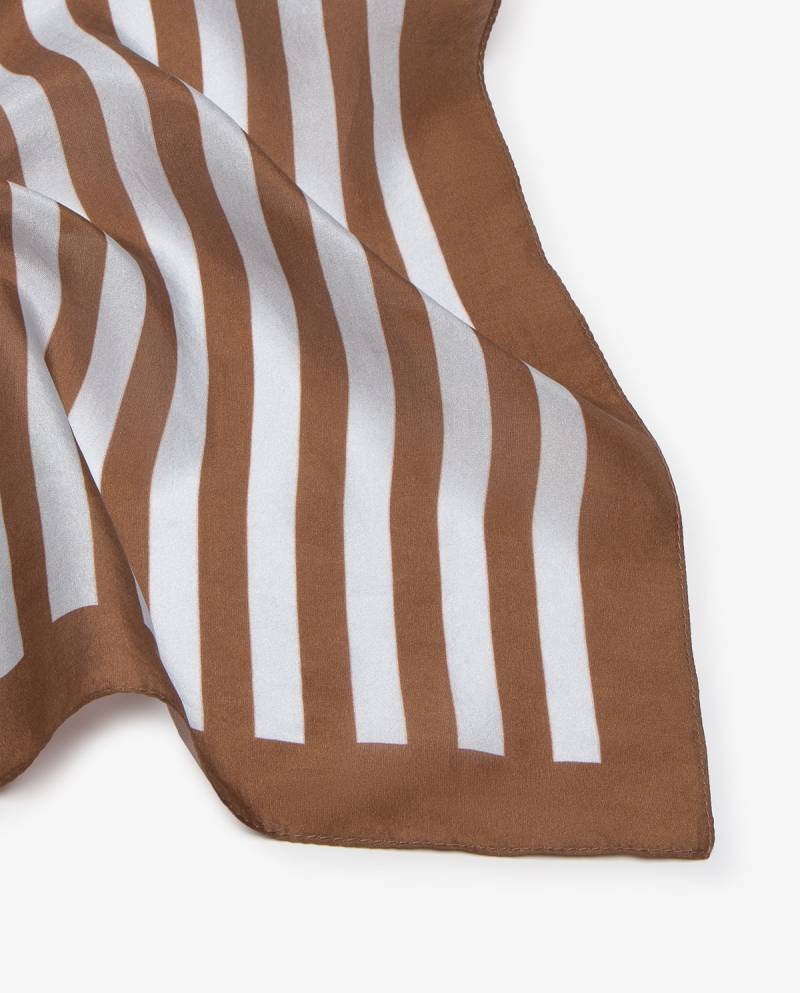 yerse striped print silk scarf multicolor sketchshop