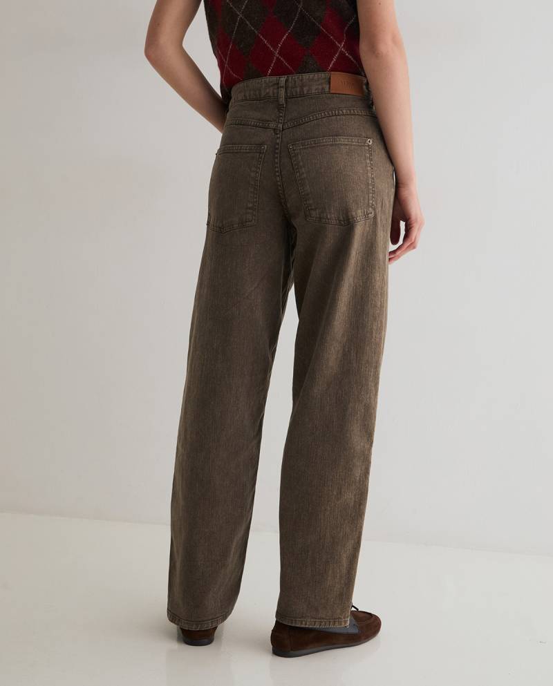 yerse straight jeans chocolate sketchshop