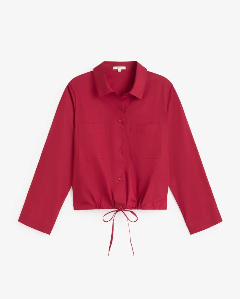 yerse poplin shirt red sketchshop