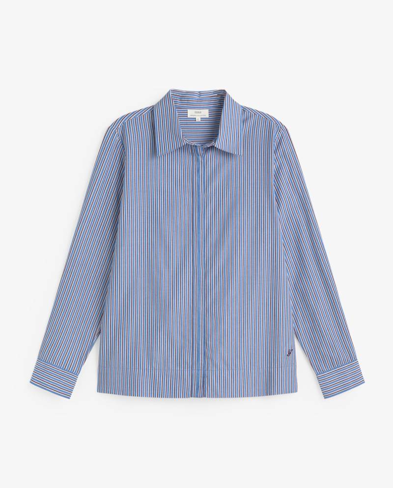 yerse organic cotton poplin shirt stripes sketchshop