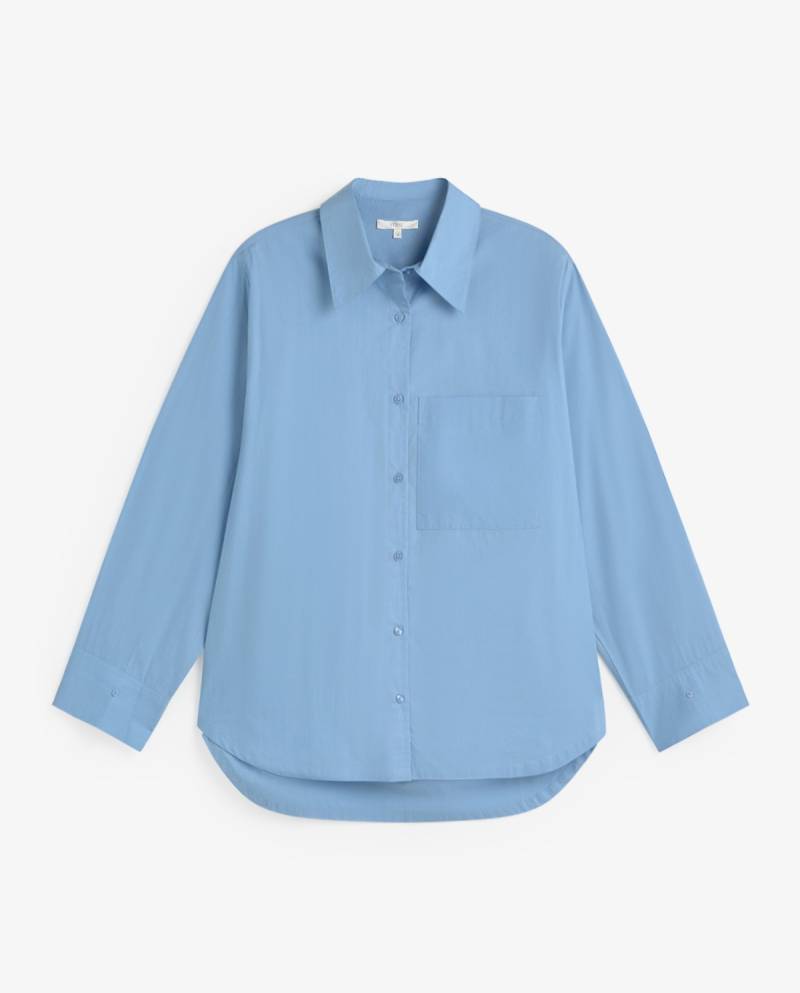 yerse oversize poplin shirt light blue sketchshop