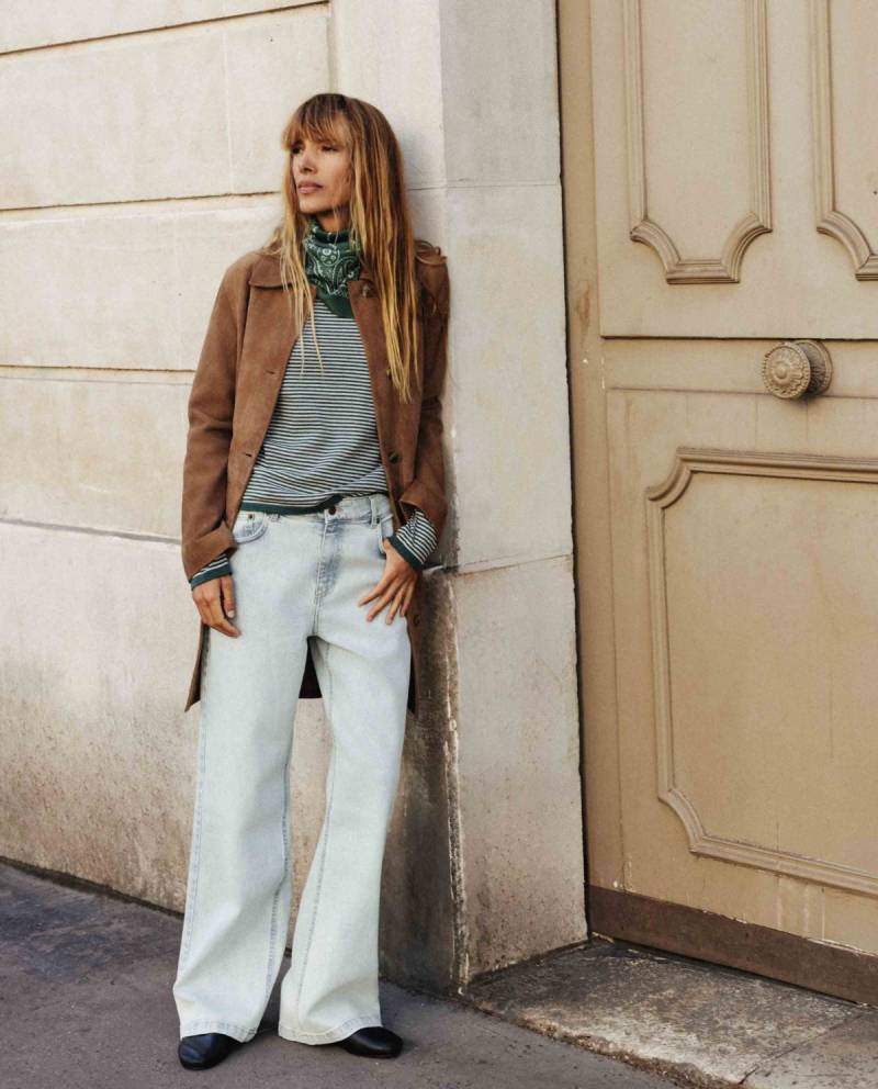 yerse suede midi coat camel sketchshop