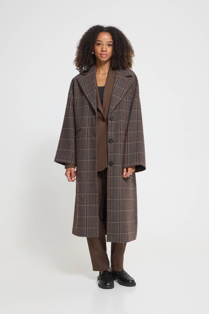 ichi ihemmalu coat cocoa brown sketchshop