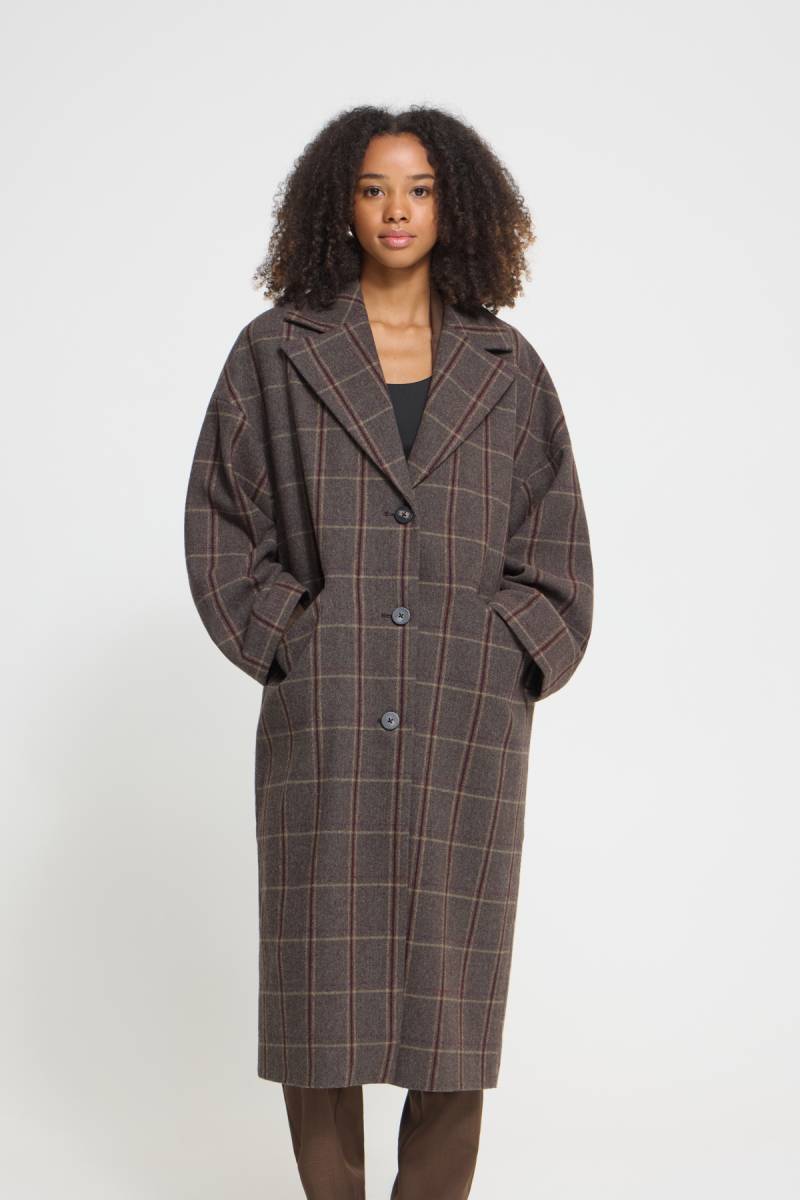 ichi ihemmalu coat cocoa brown sketchshop