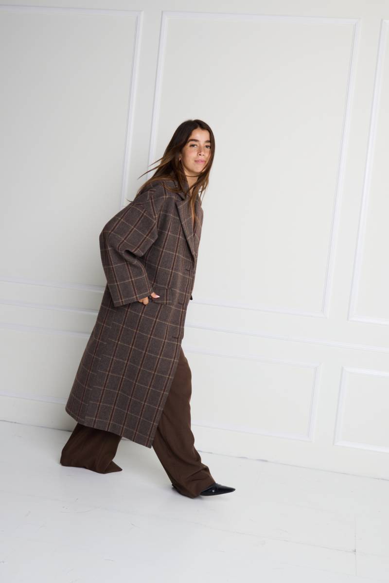 ichi ihemmalu coat cocoa brown sketchshop