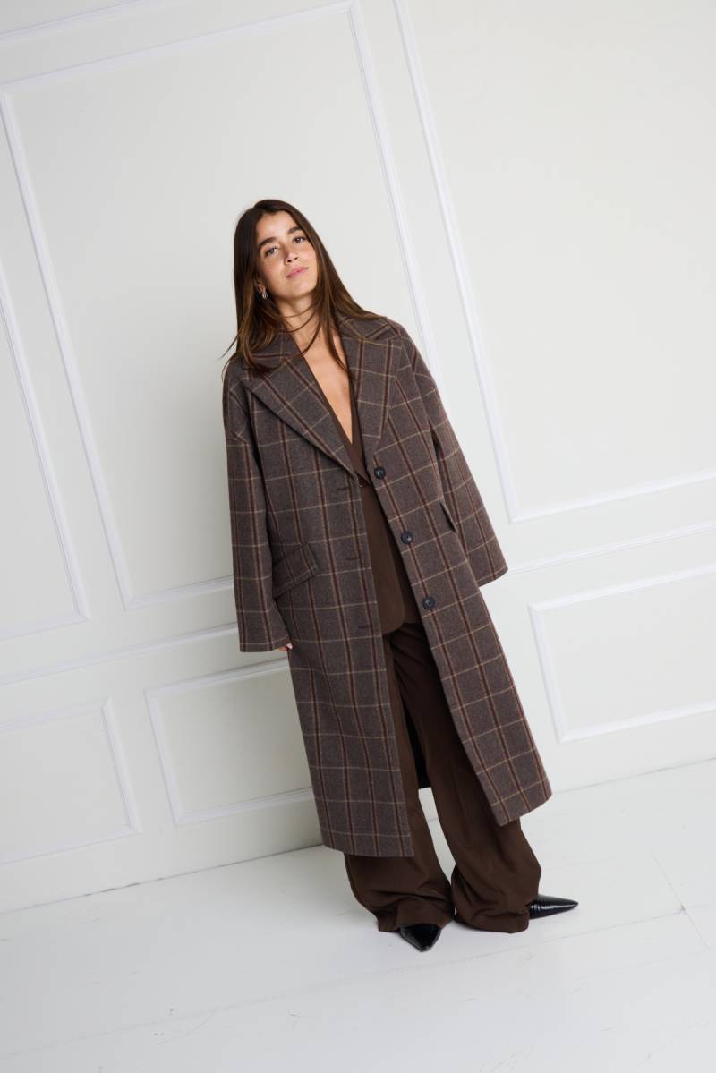 ichi ihemmalu coat cocoa brown sketchshop
