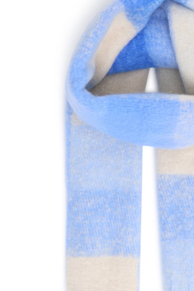 ichi iasagao scarf blue bonnet sketchshop