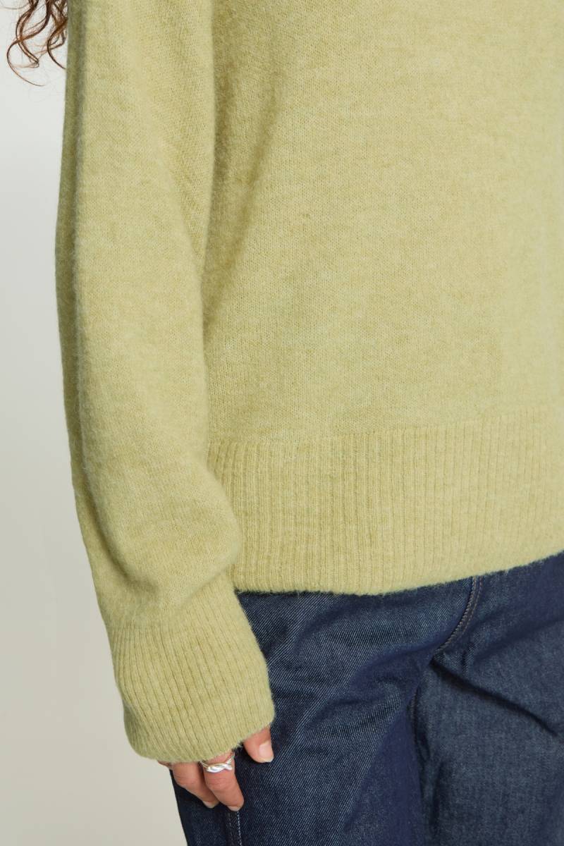 ichi ihkamara sweater leek green sketchshop