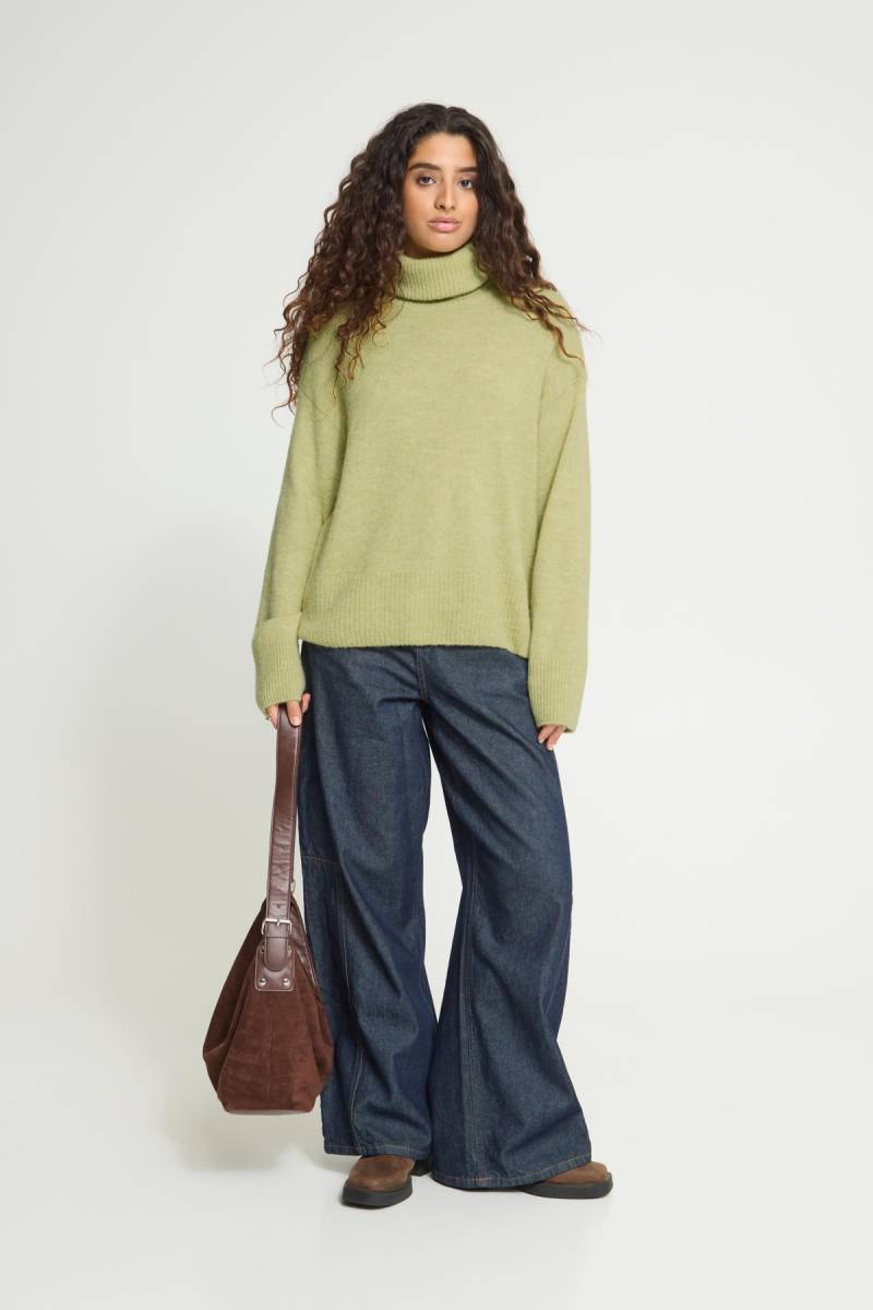 ichi ihkamara sweater leek green sketchshop