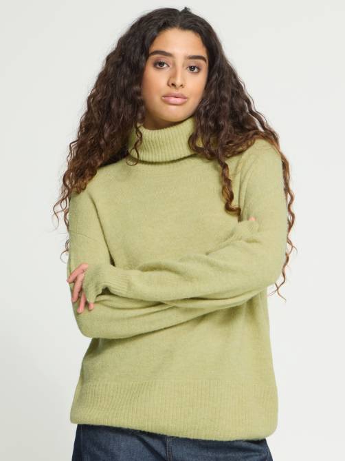 ichi ihkamara sweater leek green sketchshop