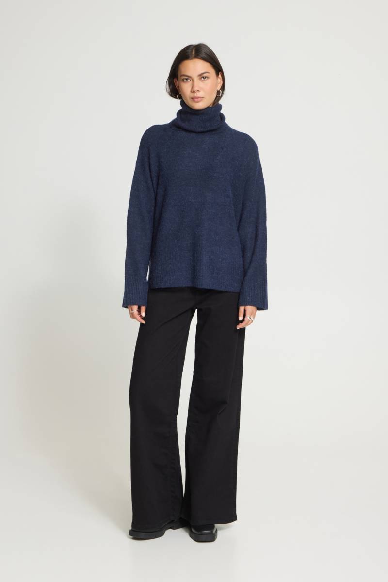 ichi ihkamara sweater maritime blue sketchshop