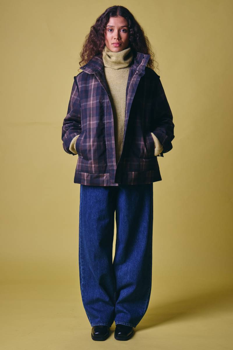 ichi ihcronto jacket navy blue sketchshop