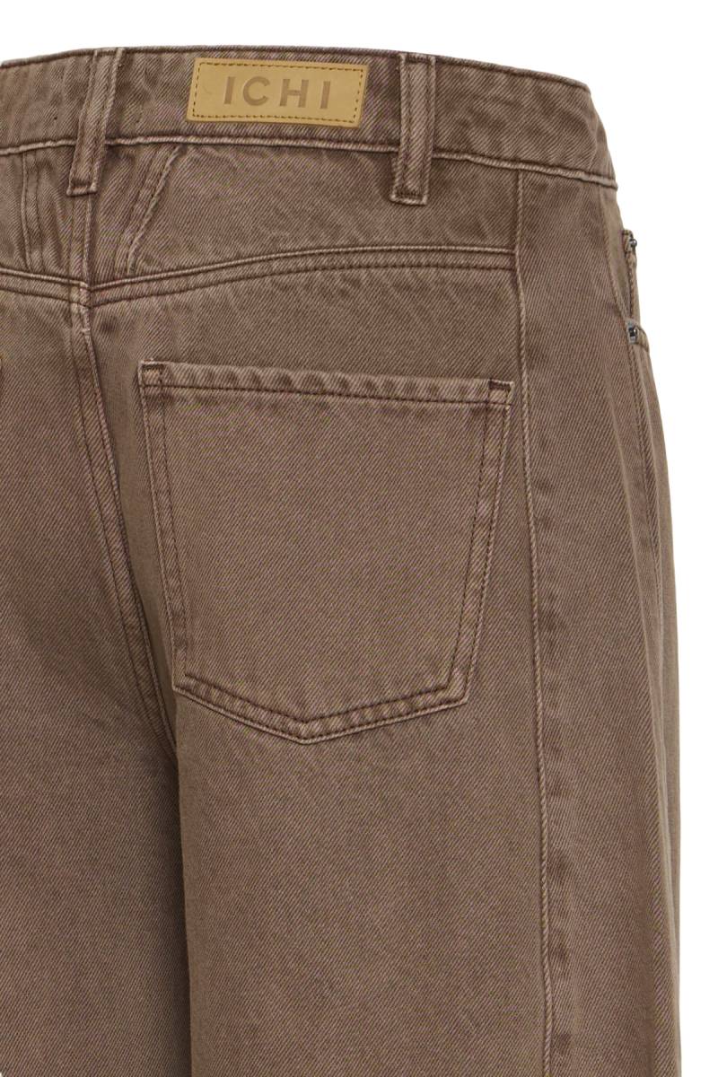 ichi ihblich barrel jeans brown sketchshop