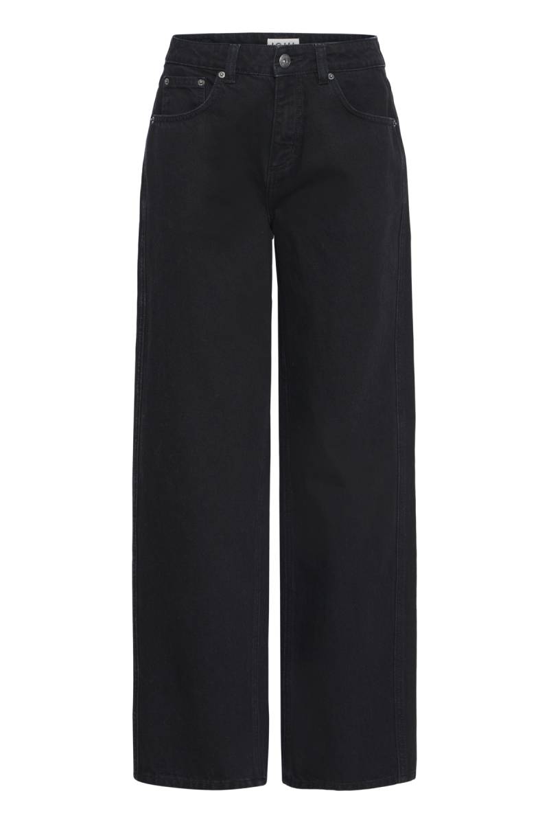 ichi ihjulia straight pants black sketchshop