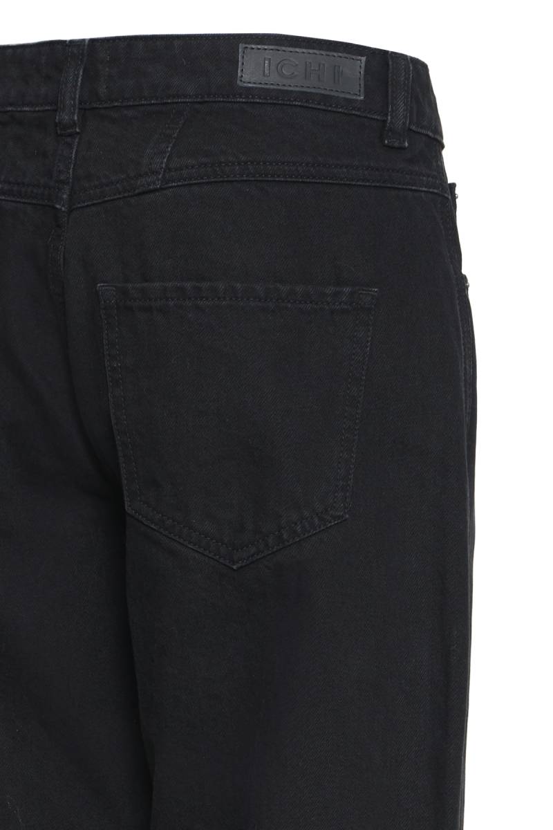 ichi ihjulia straight pants black sketchshop