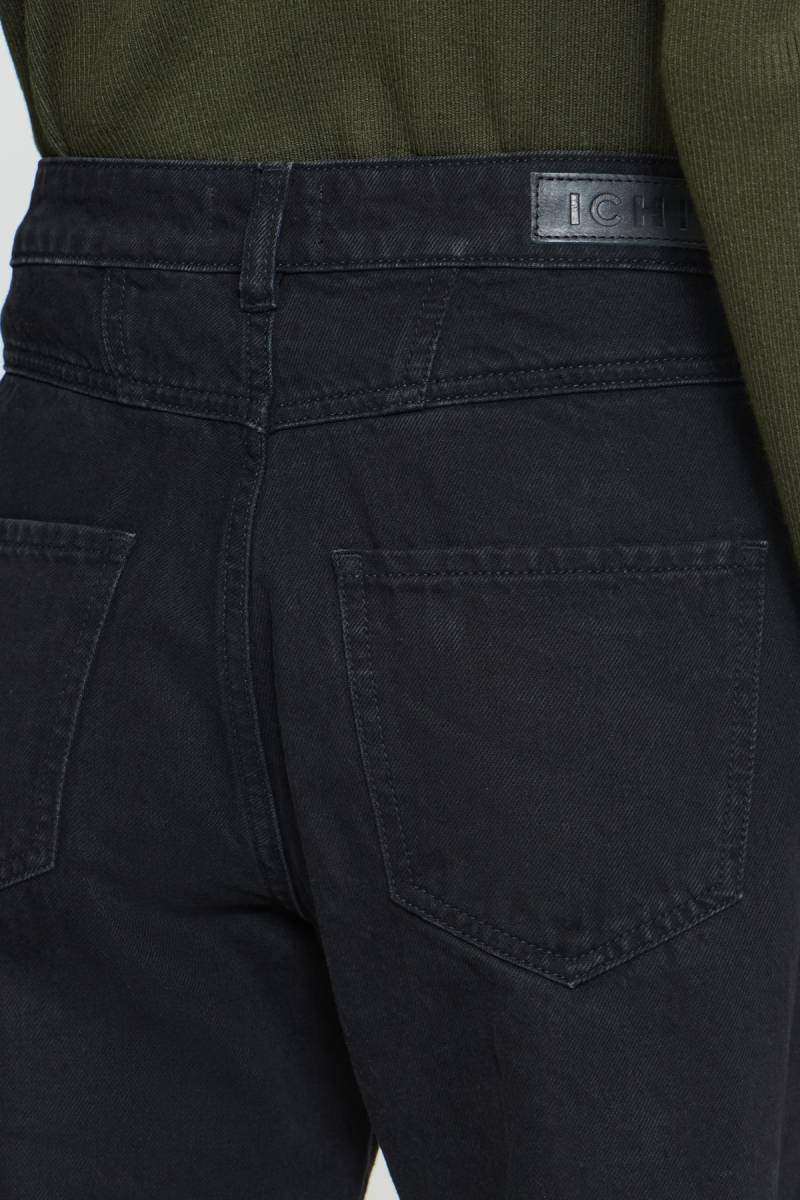 ichi ihjulia straight pants black sketchshop