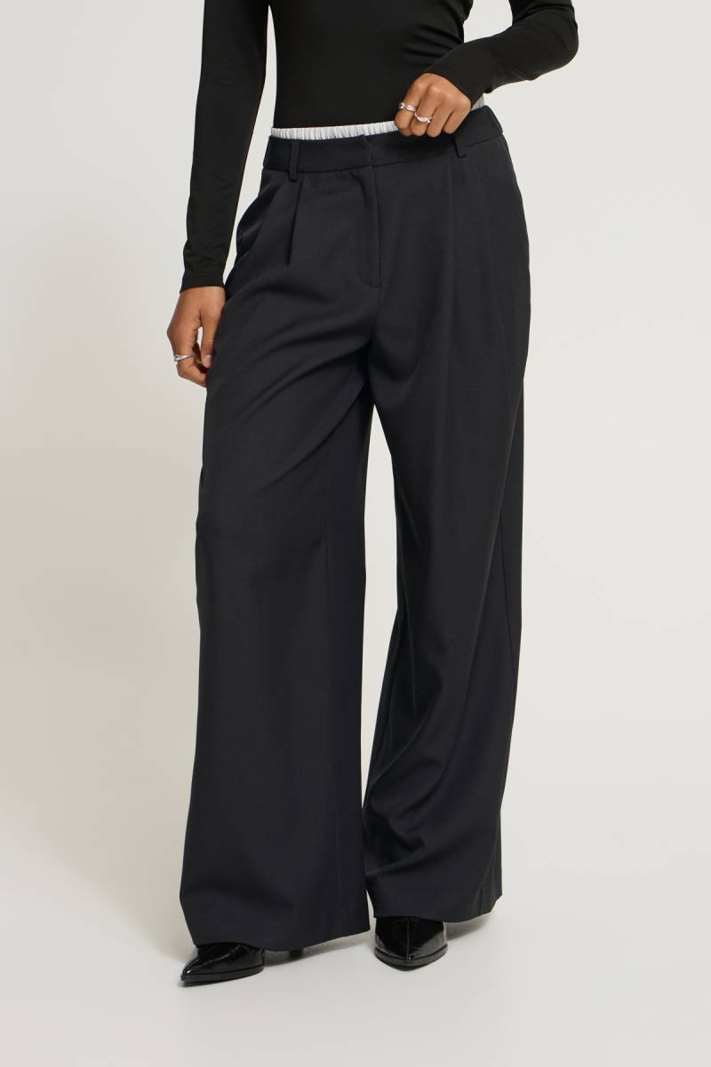 ichi ihfurola pants black sketchshop
