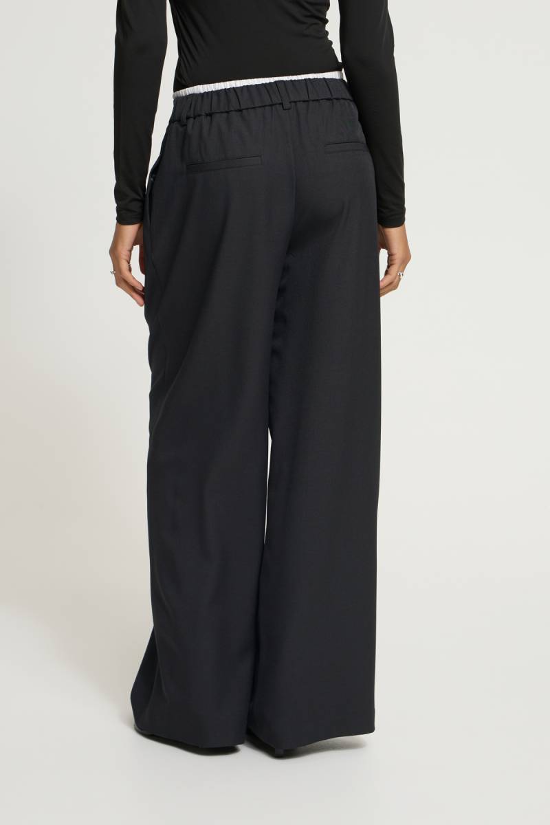 ichi ihfurola pants black sketchshop