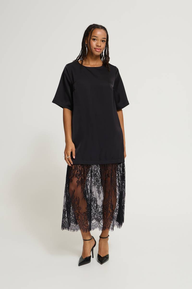 ichi ihhartley dress black sketchshop