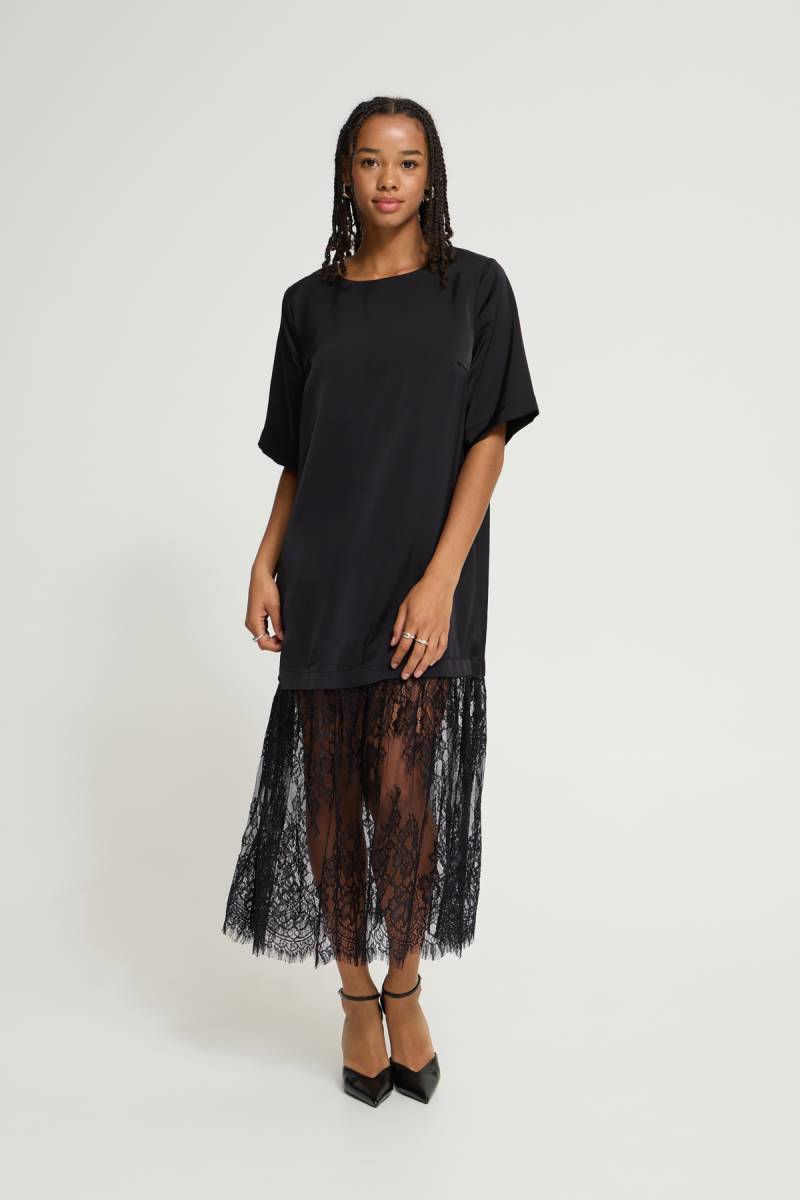 ichi ihhartley dress black sketchshop