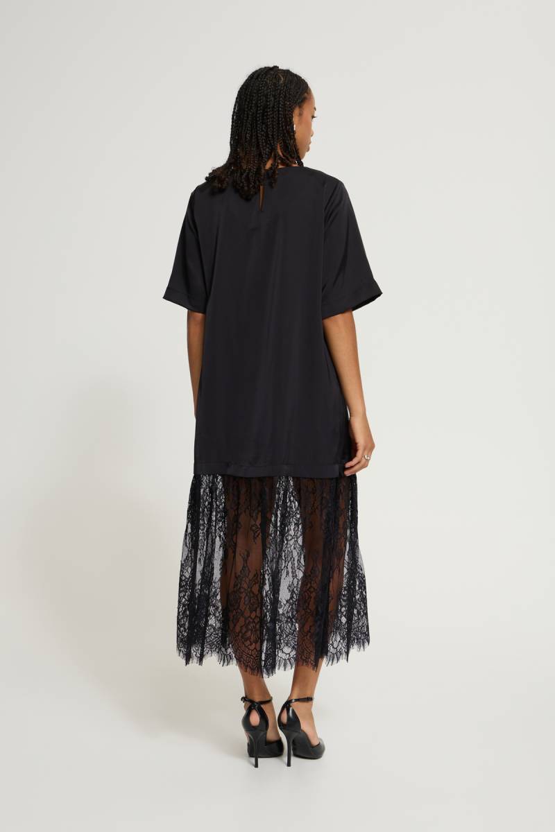 ichi ihhartley dress black sketchshop