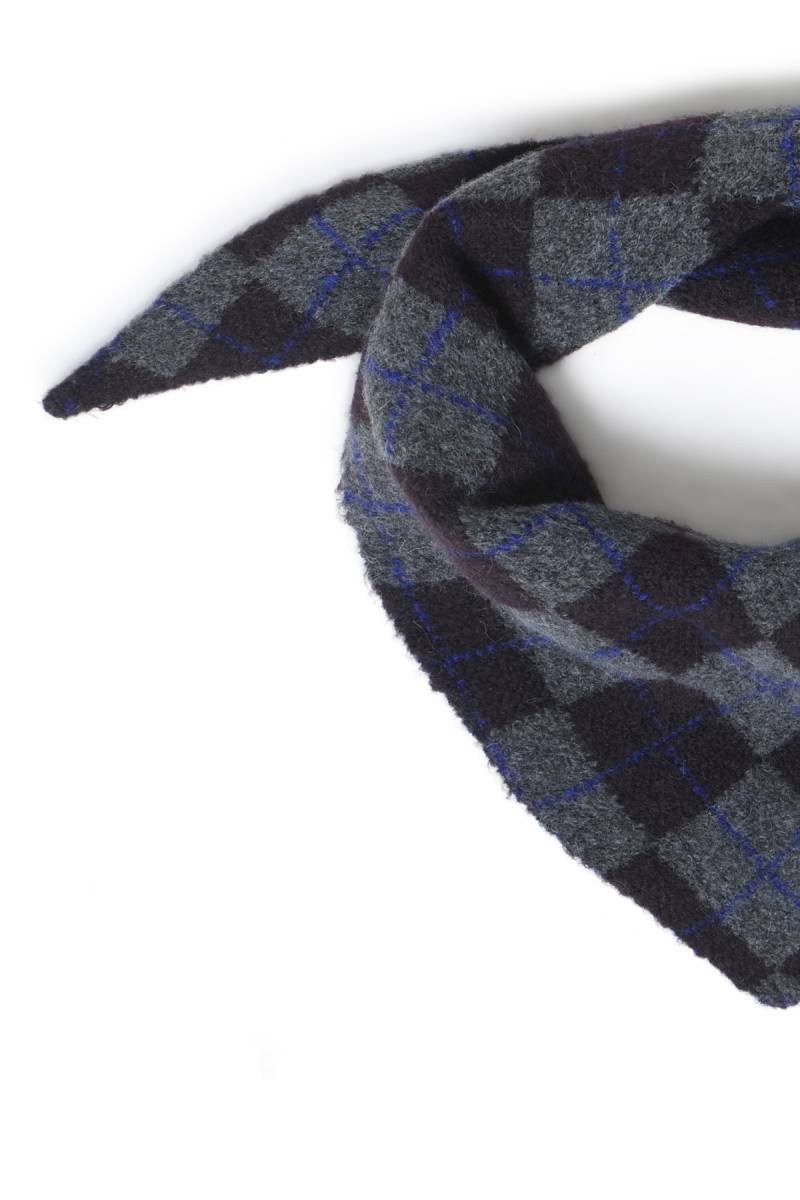 ichi iargyle scarf olympian blue sketchshop