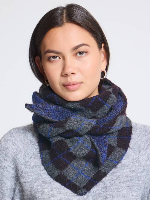 ichi iargyle scarf olympian blue sketchshop