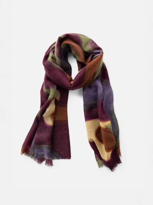 biba wool scarf purple sketchshop