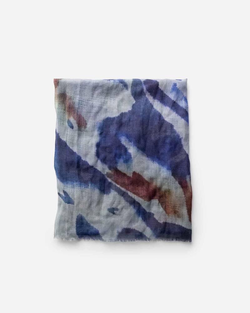 biba wool scarf blue sketchshop