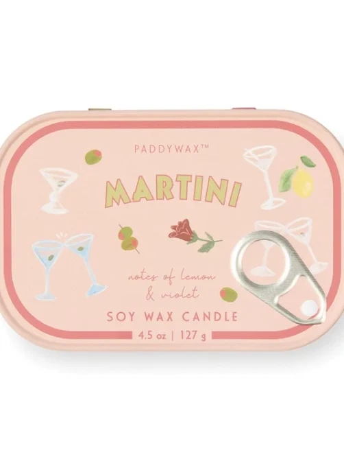 paddywax bistro tin candle martini sketch shop