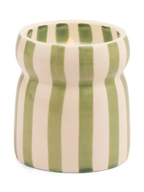 paddywax cabana striped candle bora bora sketchshop