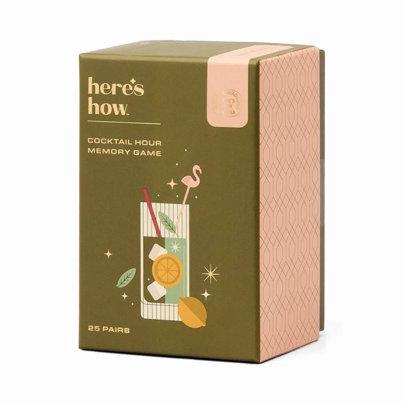 hereshow cocktail hour memory game sketchshop