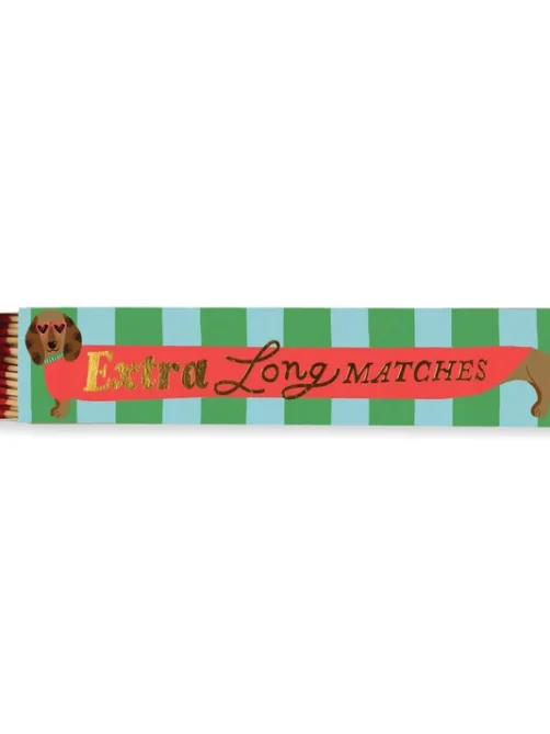 paddywax extra long boxed matches dachshund sketchshop