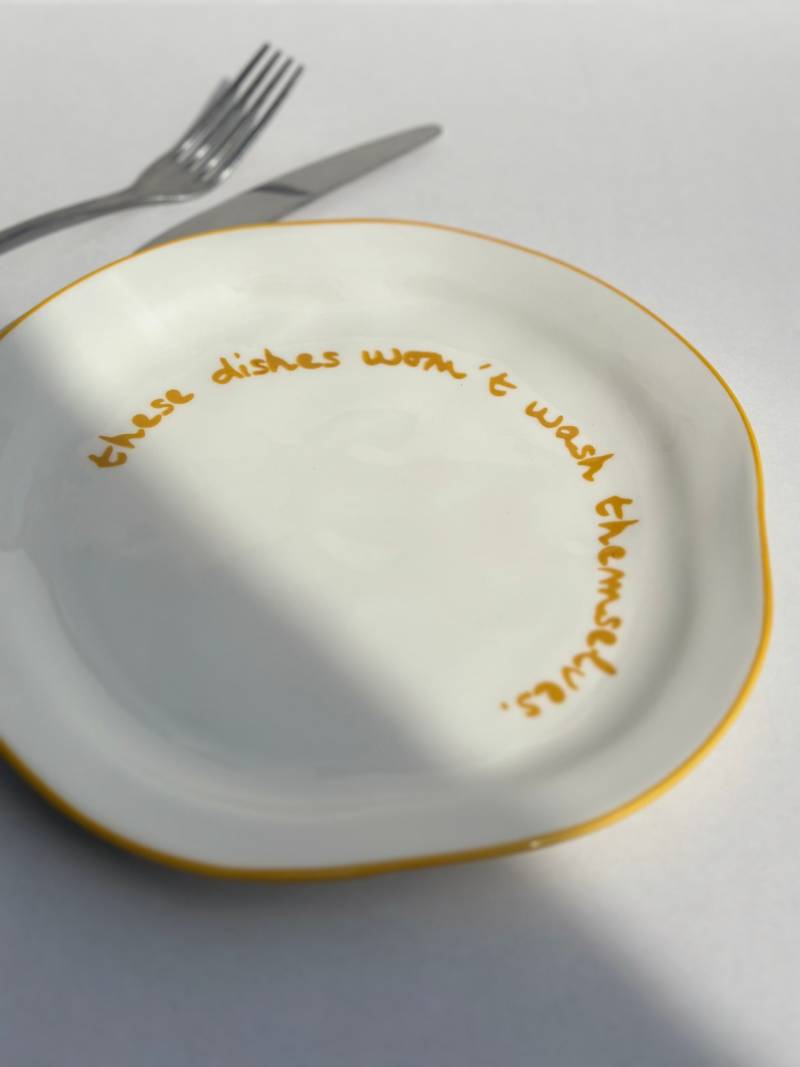 maegen statement plate dishes sketcshop