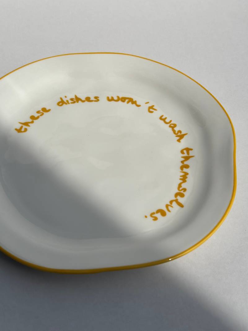 maegen statement plate dishes sketcshop