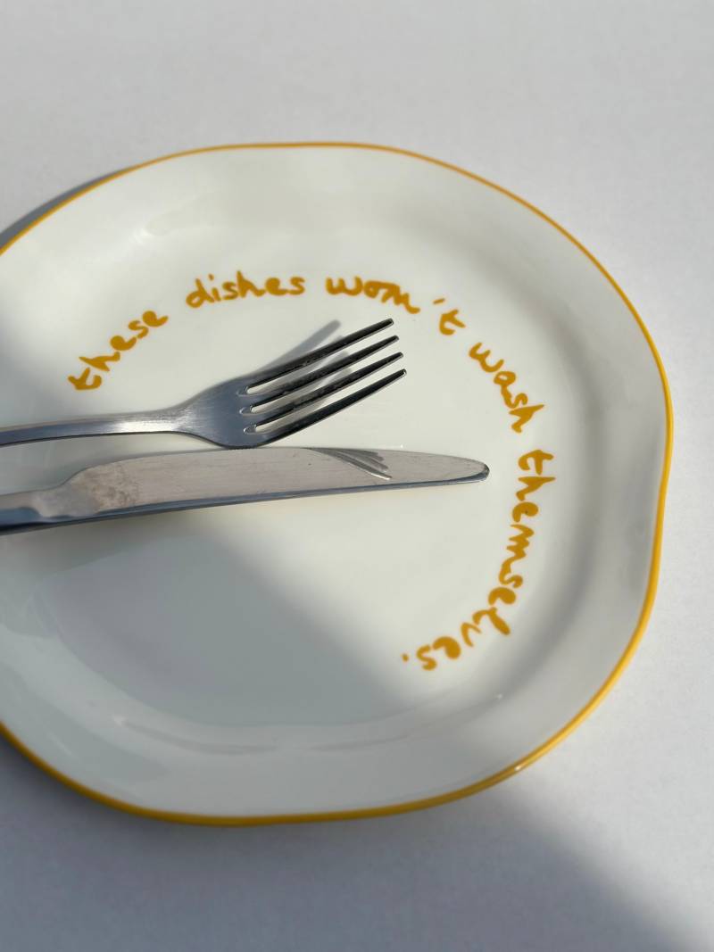 maegen statement plate dishes sketcshop