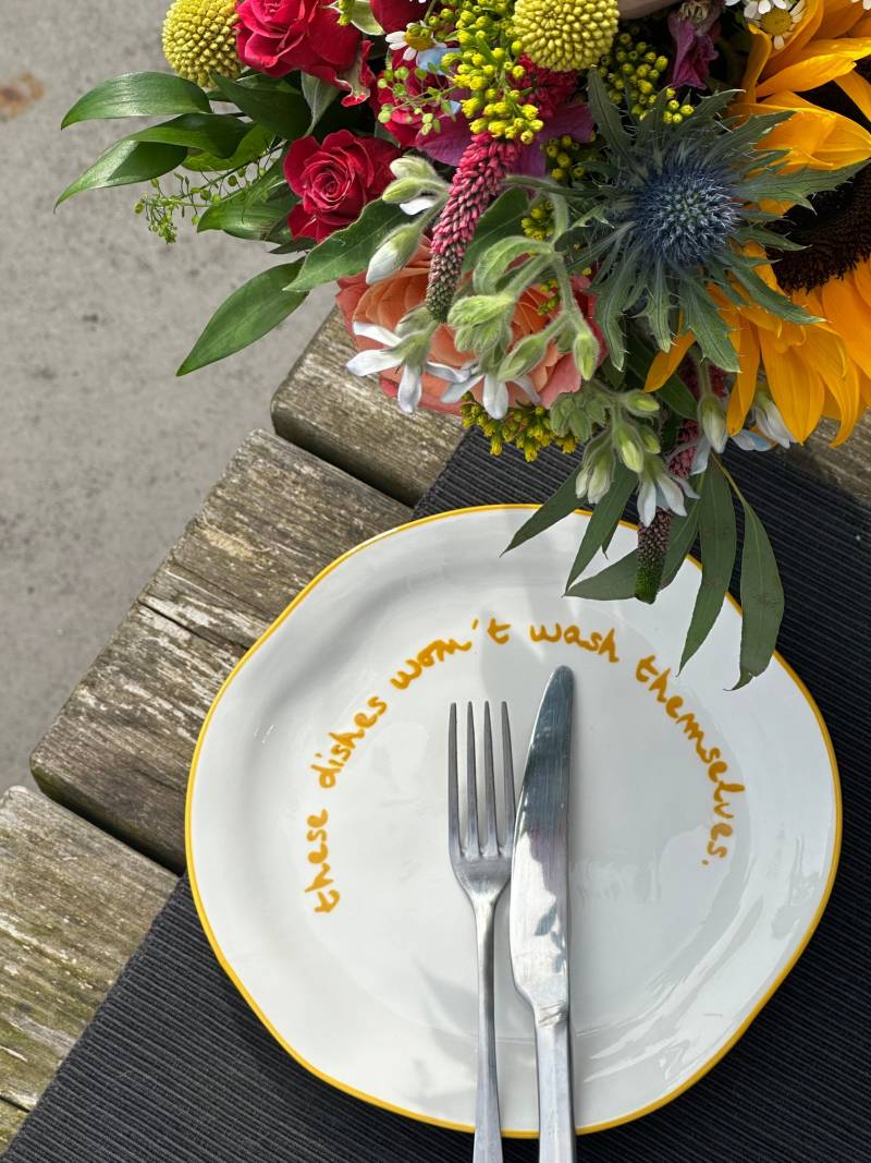 maegen statement plate dishes sketcshop