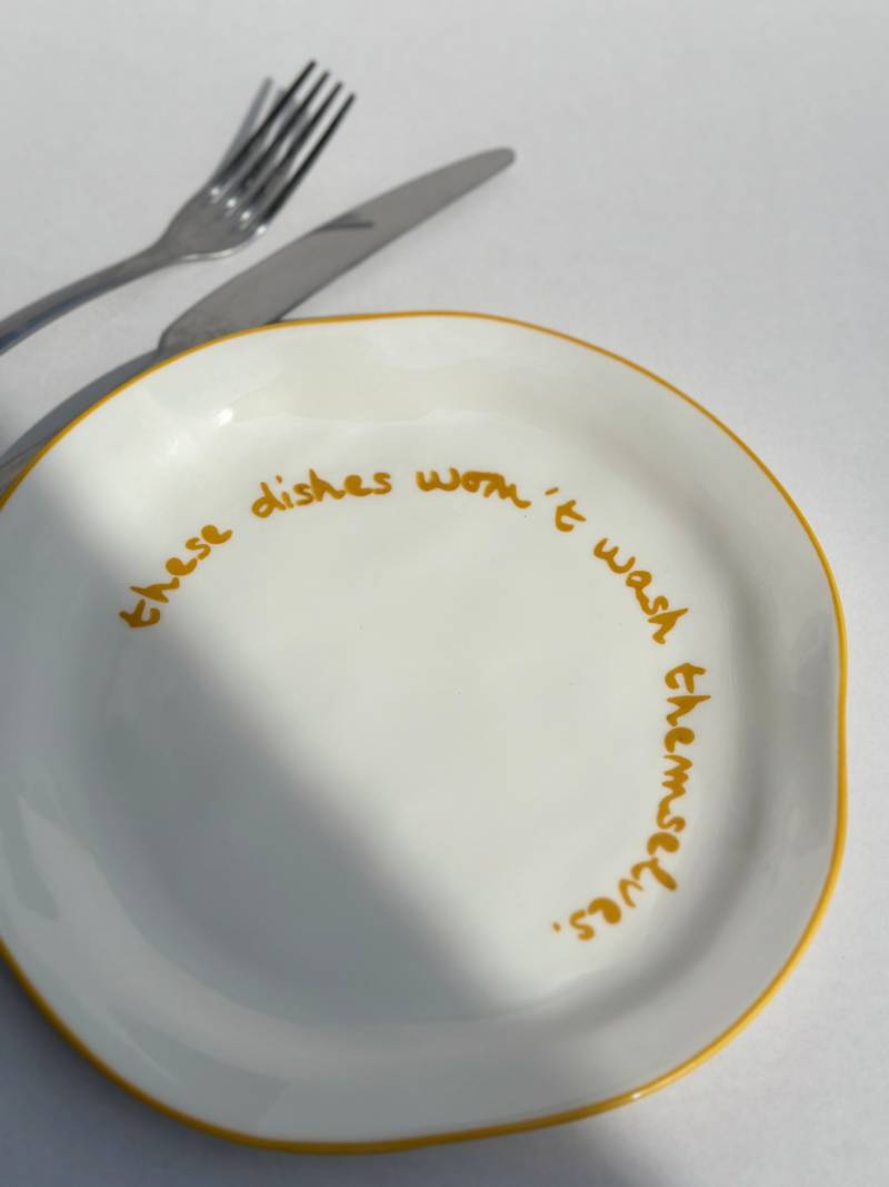 maegen statement plate dishes sketcshop