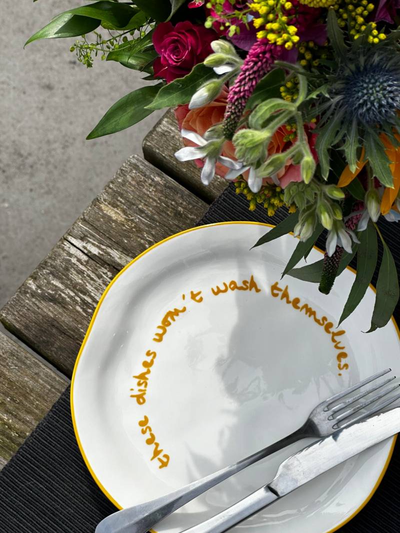 maegen statement plate dishes sketcshop