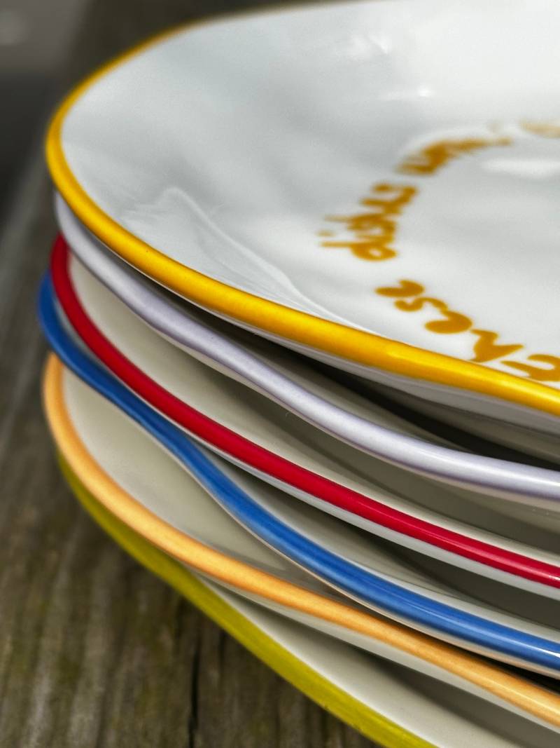 maegen statement plate dishes sketcshop