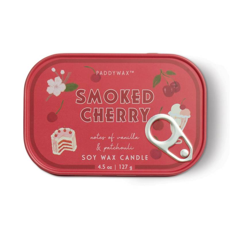 paddywax bistro tin candle smoked cherry sketch shop