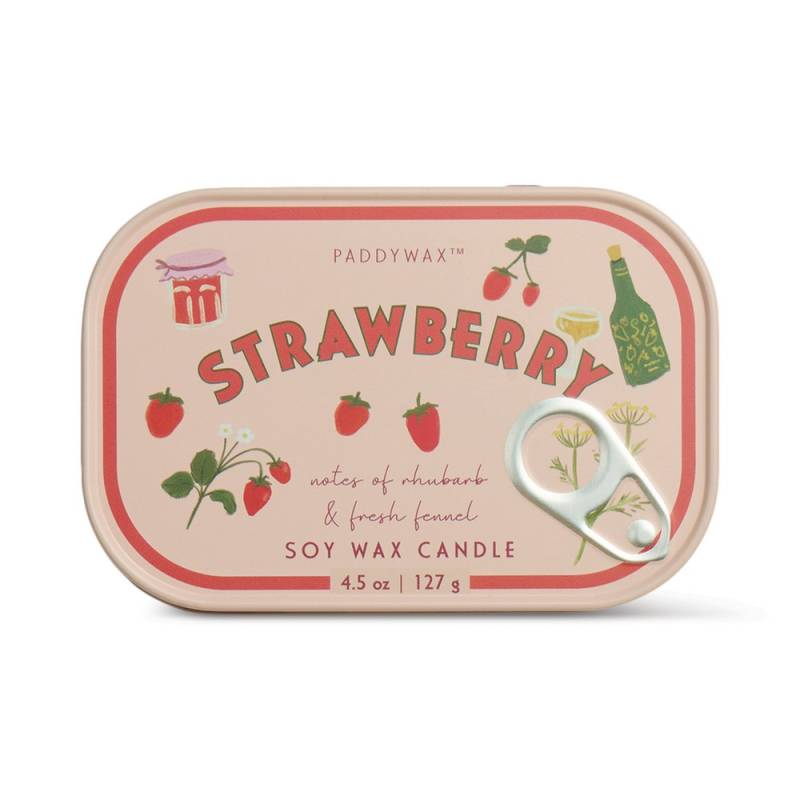 paddywax bistro tin candle strawberry sketch shop