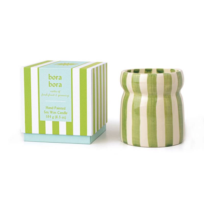 paddywax cabana striped candle bora bora sketchshop