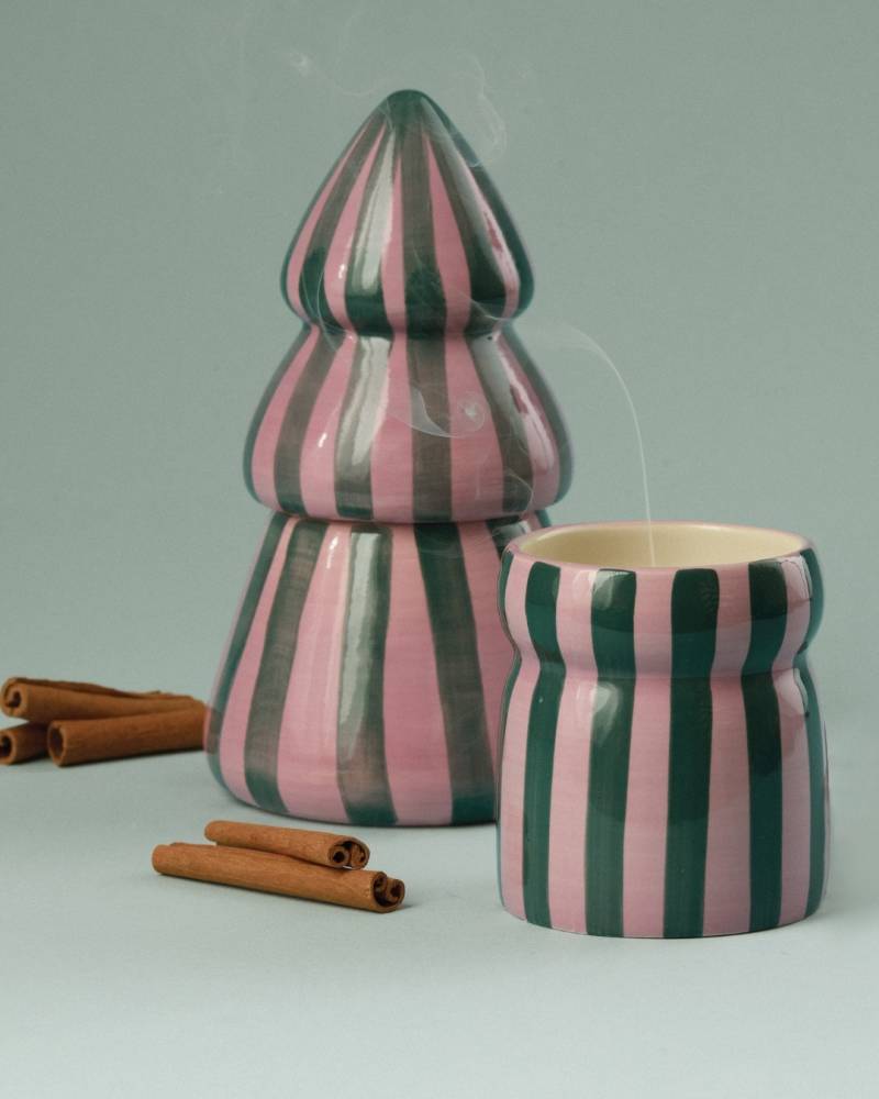 paddywax cabana striped candle cinnamon clove sketchshop