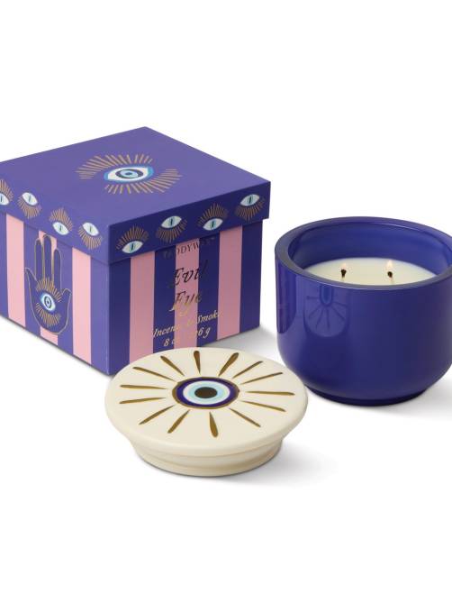 paddywax charmed evil eye lid incense smoke sketchshop