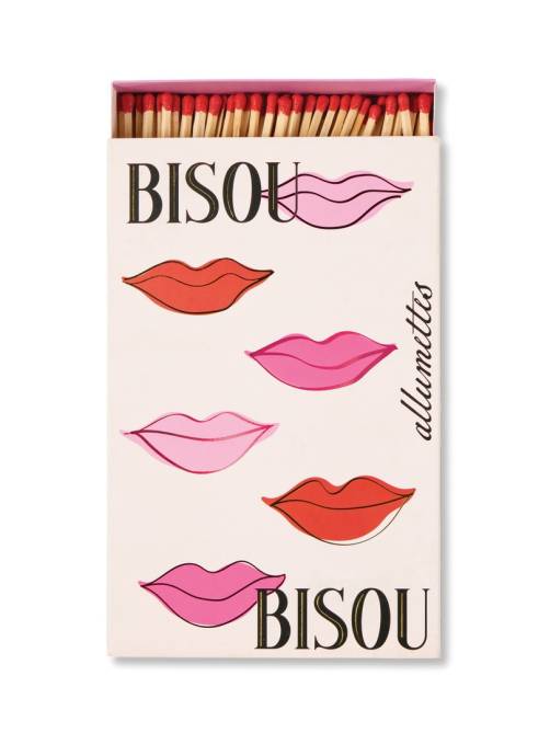 paddywax large rectangle boxed matches bisou bisou sketchshop