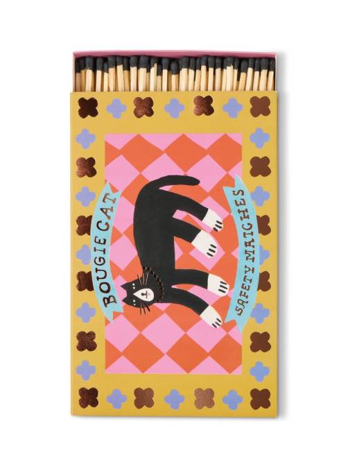 paddywax large rectangle boxed matches bougie cat sketchshop