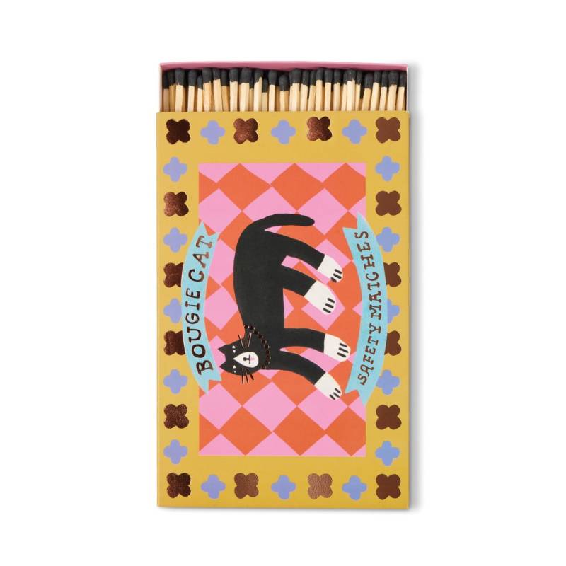 paddywax large rectangle boxed matches bougie cat sketchshop