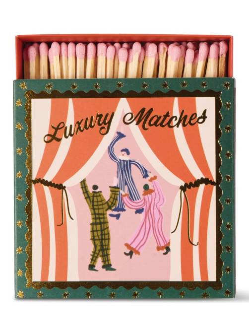 paddywax square boxed matches dancing jesters sketchshop