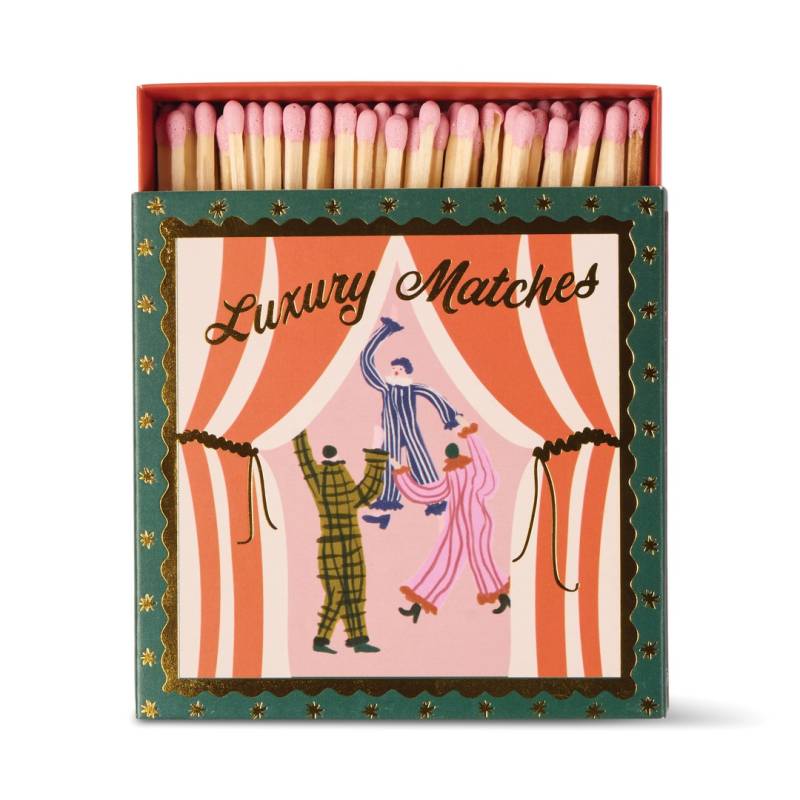paddywax square boxed matches dancing jesters sketchshop